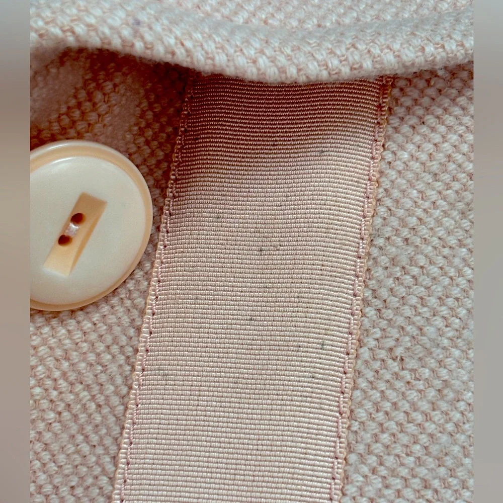 Carlisle Vintage  Peachy Pink Wool -Silk blend Jacket 6